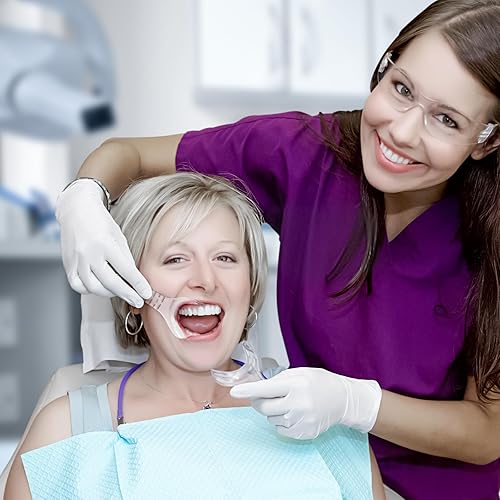 Miniatura 6 de JMU Retractor bucal dental para mejillas, abridor de boca, autoclave en forma de T, retractor intraoral de labios de mejilla, transparente