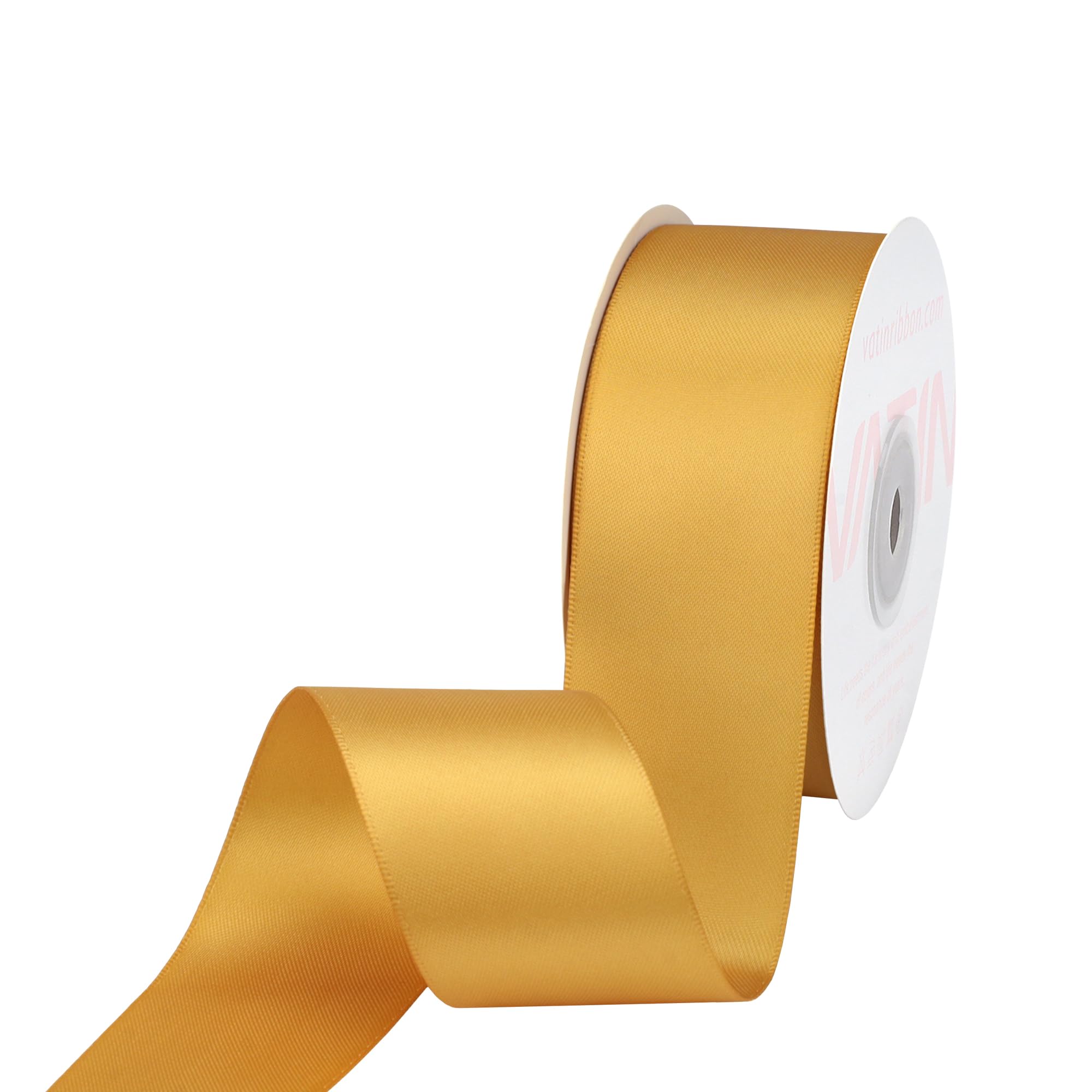 VATIN 100mm Wide Double Faced Polyester Deep Navy Blue Satin Ribbon- 4.5 Metre/Spool, Perfect for Chair Sash, Making Bow, Sewing and Wedding Bouquet — view 232