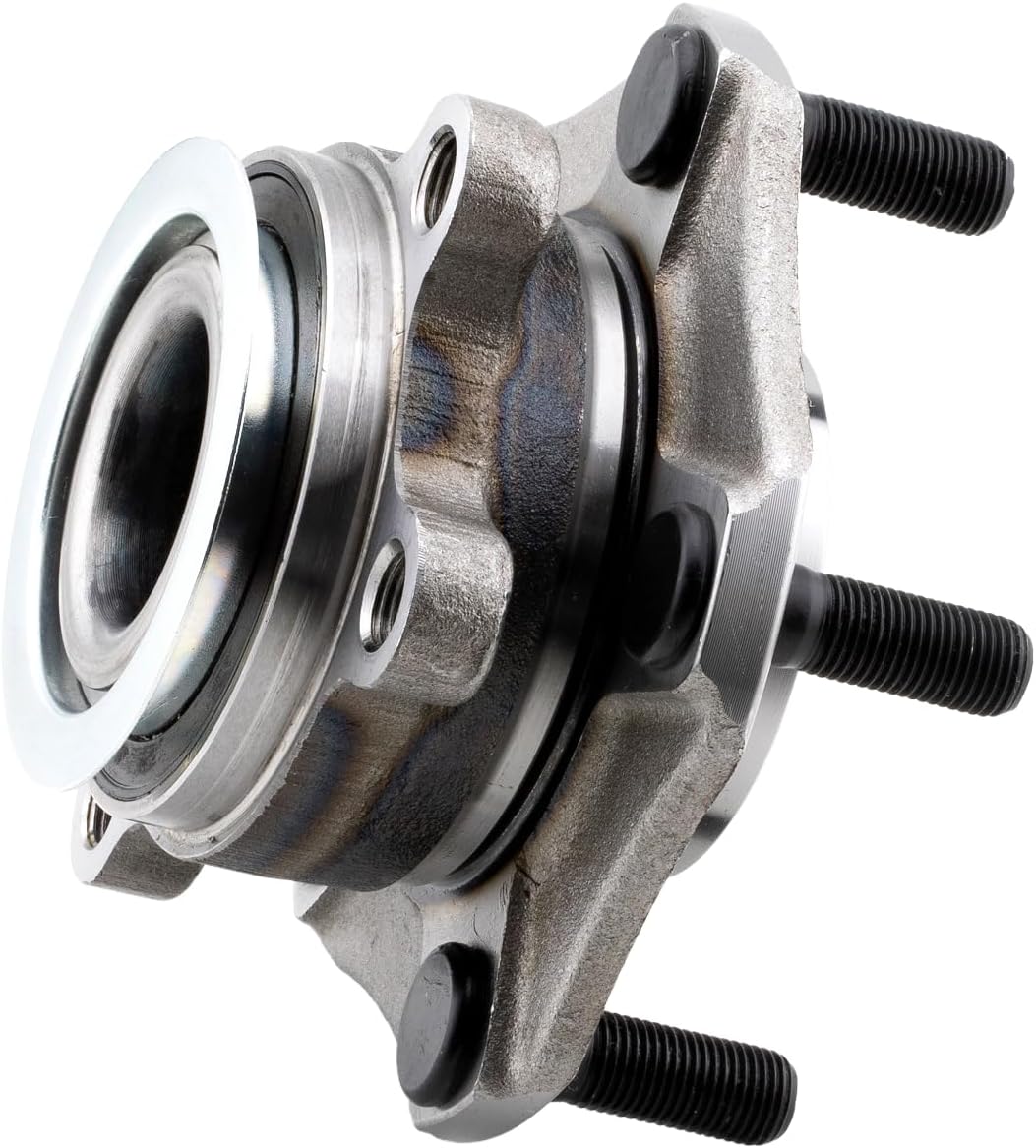 513364 Front Wheel Hub and Bearing Assembly Compatible with 2013-2019 Nissan Sentra & NV200, 2013-2017 Nissan Leaf, 2015-2018 Chevy City Express, 5 Lugs (All Models)