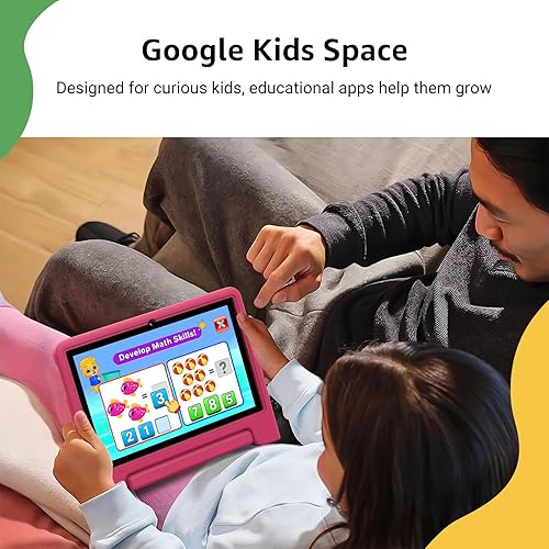 Miniatura 4 de ApoloSign Tablet infantil 2025, tableta de 10.1 pulgadas para niños, Octa-core, 6 GB de RAM, 64 GB ROM tabletas para niños pequeños con control