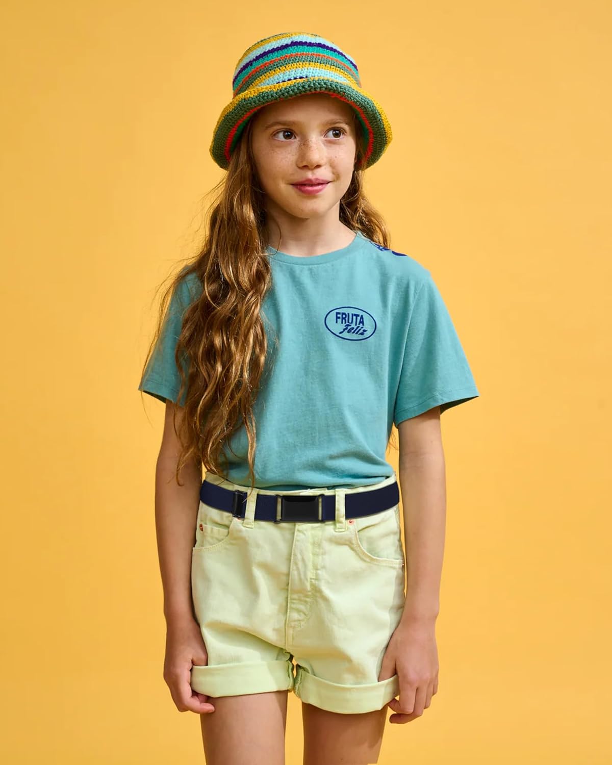 AWAYTR Toddler Boy Kids Buckle Belt - Adjustable Elastic Child Silver Buckle Belts, 3 Pieces - Image 4