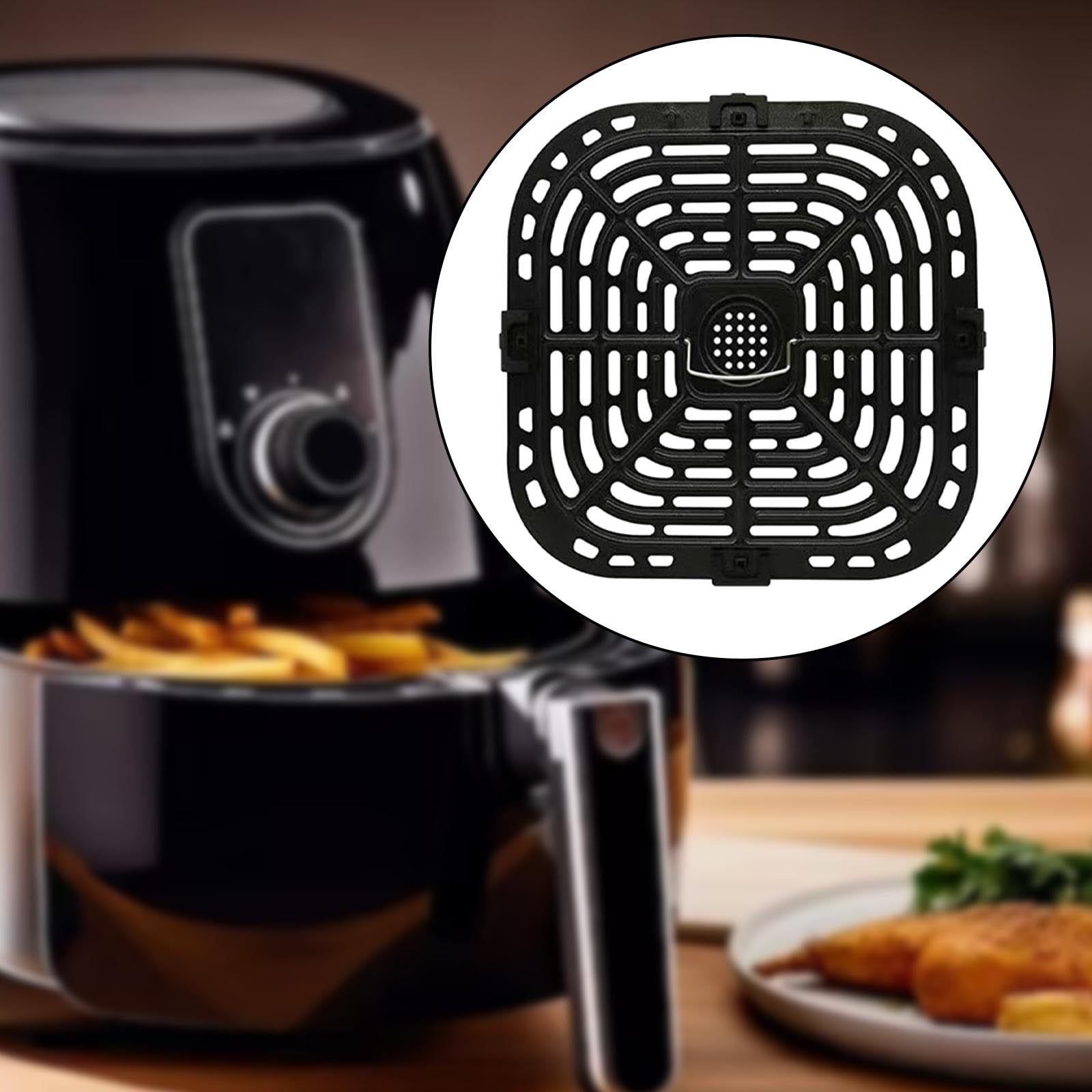 BNF Air Fryer Grill Pan Convenient Cooking Durable Grilling Tray Fry Coating Pan Style B | Home & Garden | Kitchen Dining & Bar | Small Kitchen Appliances | Fryers 4