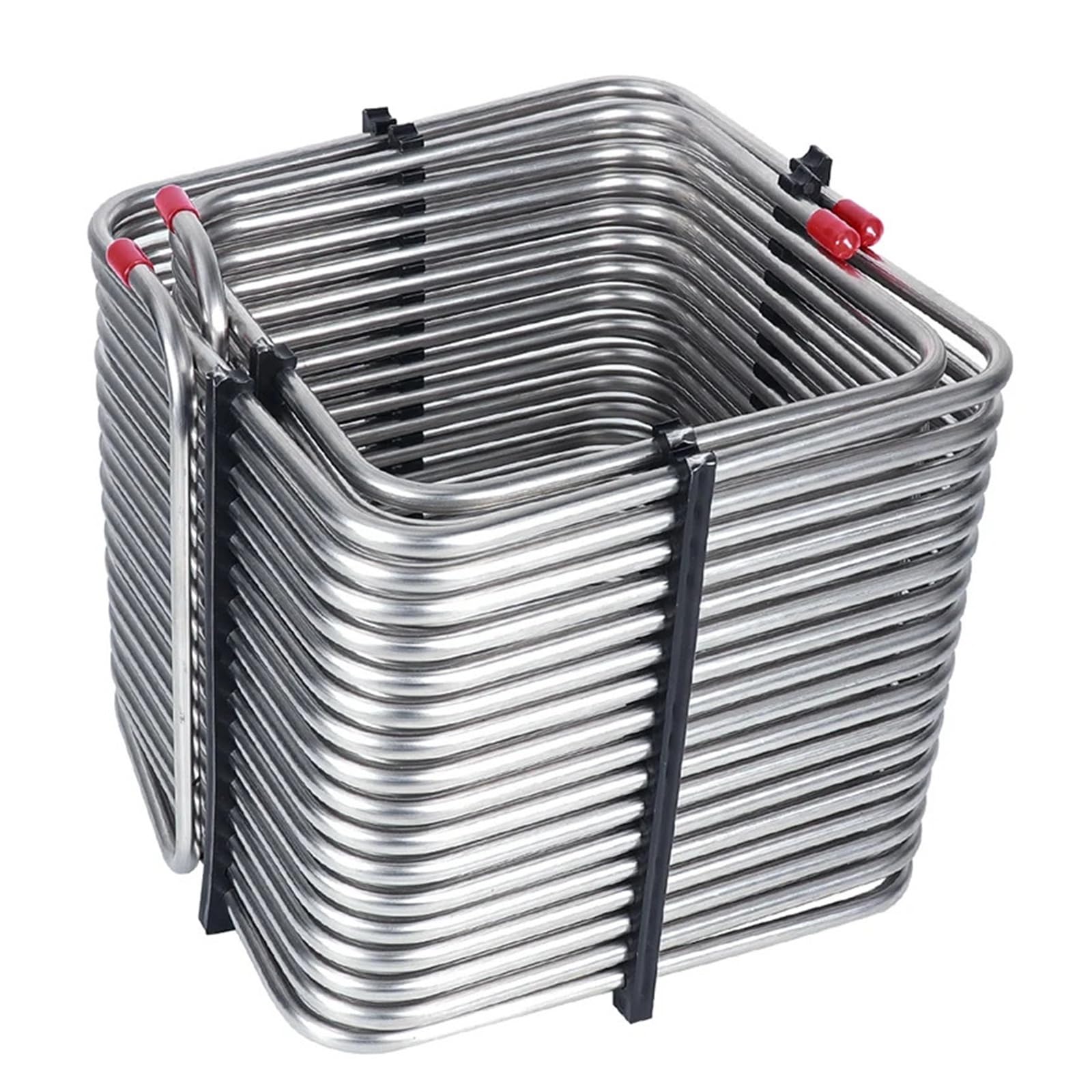 Enfriador de serpentín de enfriamiento Cuadrado de Acero Inoxidable de 5/16'' de diámetro Exterior for Cerveza de Barril casera, Caja de Kegerator Múltiples Aplicaciones
