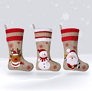 GroTawel Christmas Stocking, 3 Pack 18