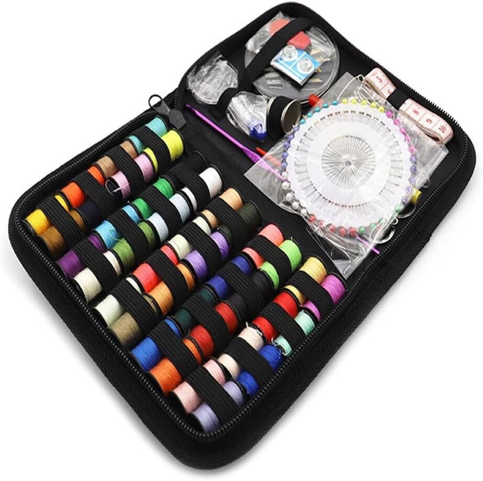 Kit de Costura DIY Conjunto de Caja multifunción Viaje hogar portátil Mini Accesorios de Hilo de Bordado a Mano