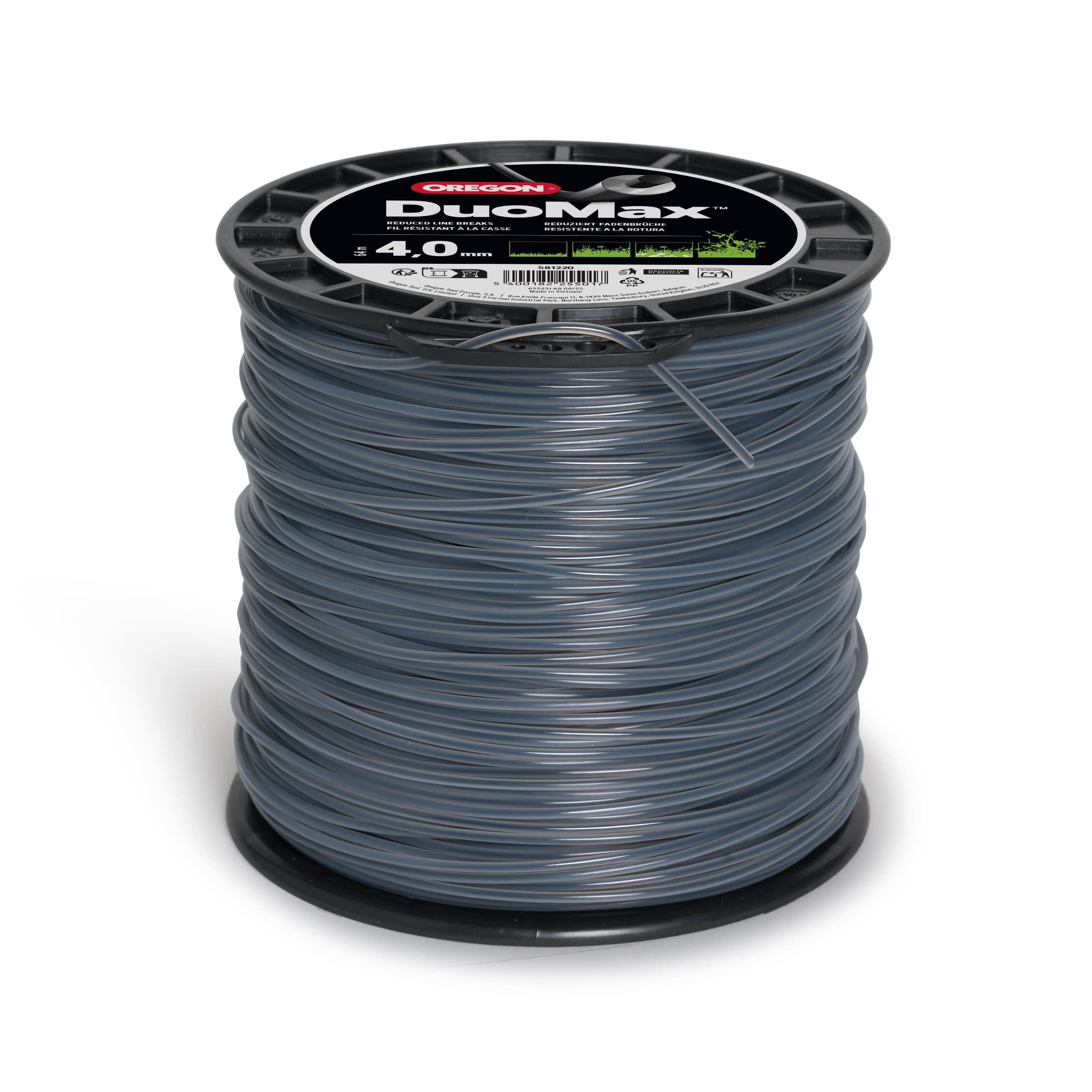 Oregon Maehfaden Duoline 4,0mm x 64m Professionnel maehfaden Fil de coupe
