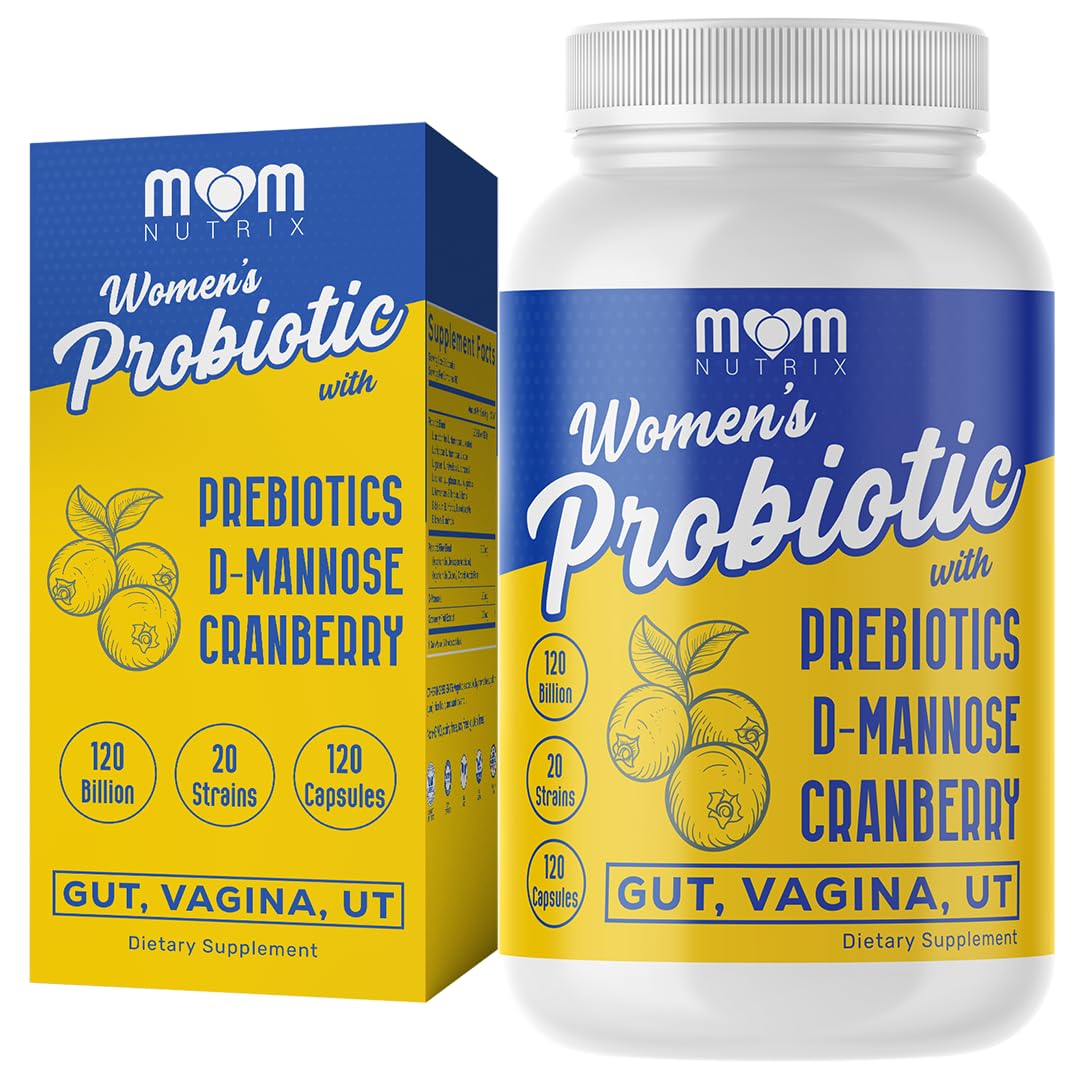 Amazon.com: MOM NUTRIX Probiotic for Women - Vaginal, Gut, UT, pH