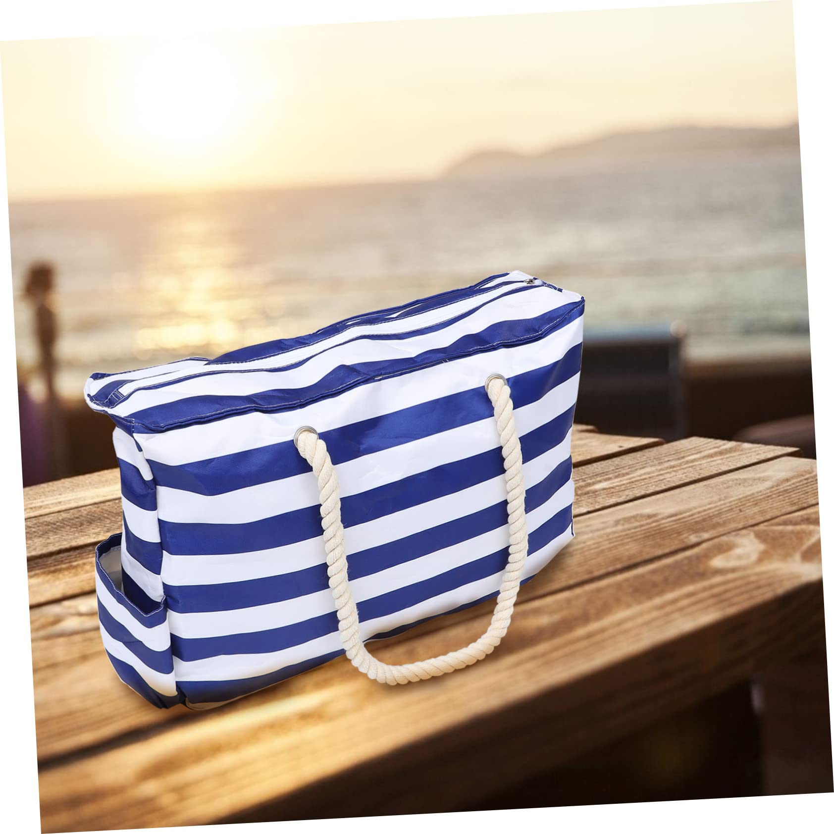 BESTYASH Bolsa De Playa Grande Práctica y Fácil De Transportar Mar Playa Piscina Bolsa De Viaje Para Camping y Picnic
