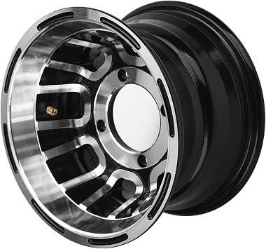 Aluminum Alloy ATV Wheel Rim, 8 Inch, Quad Bike, Go Kart, ATV Wheel Rim for Various Mounting Needs with Strong Adaptability