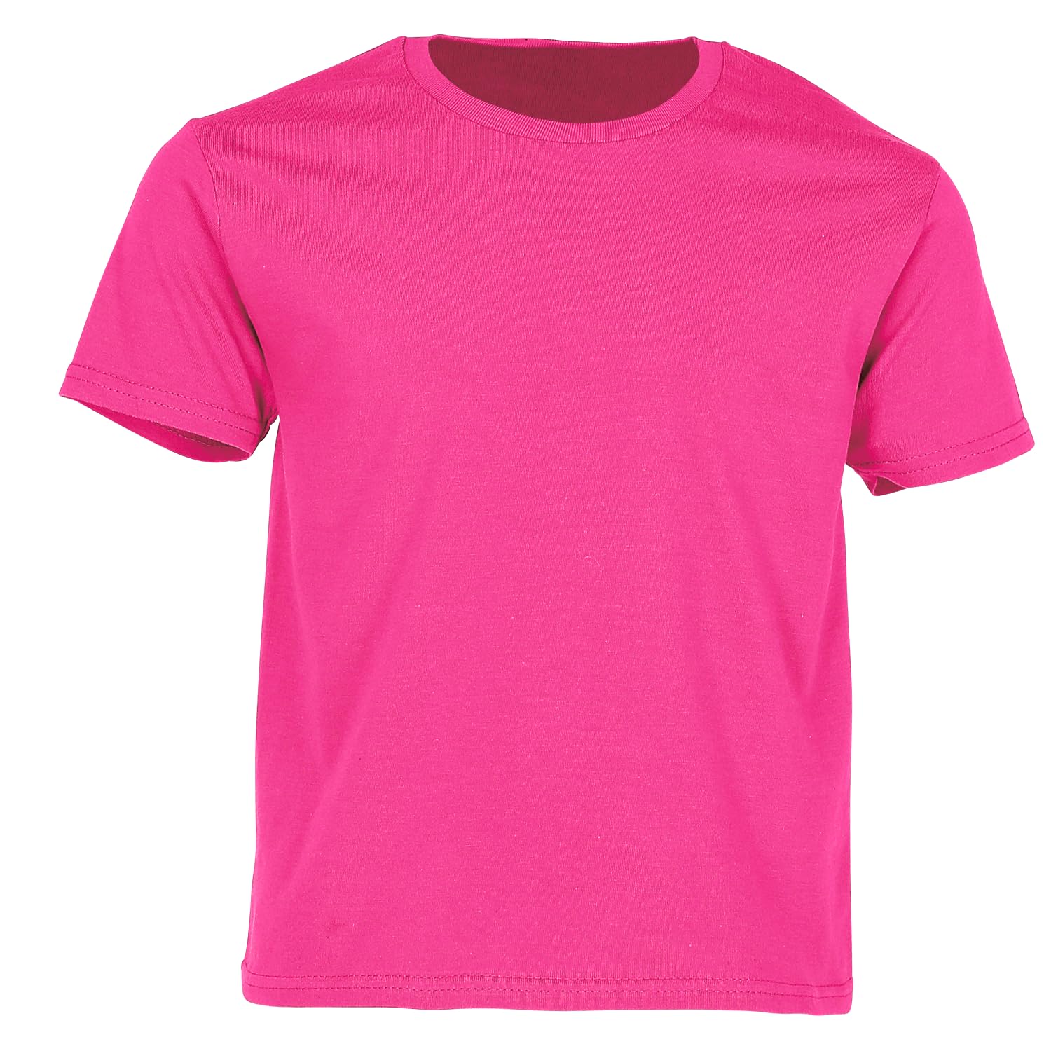 Fruit of the Loom boys' t-shirt., Boys', 61-033-0, fuchsia, 140 (9-11)