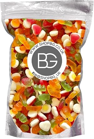 BG Pick & Mix Sweets Candy Pick nMix Choose Your Sweetie Pouch 800g - Fab Mix
