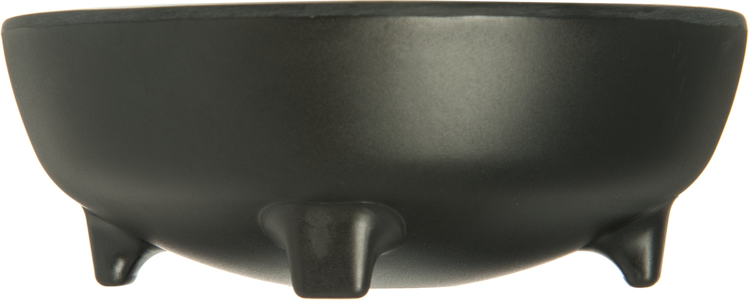 Carlisle 087803 Melamine Molcajete Ramekin, 8 oz Capacidad, Negro (Caja de 48)