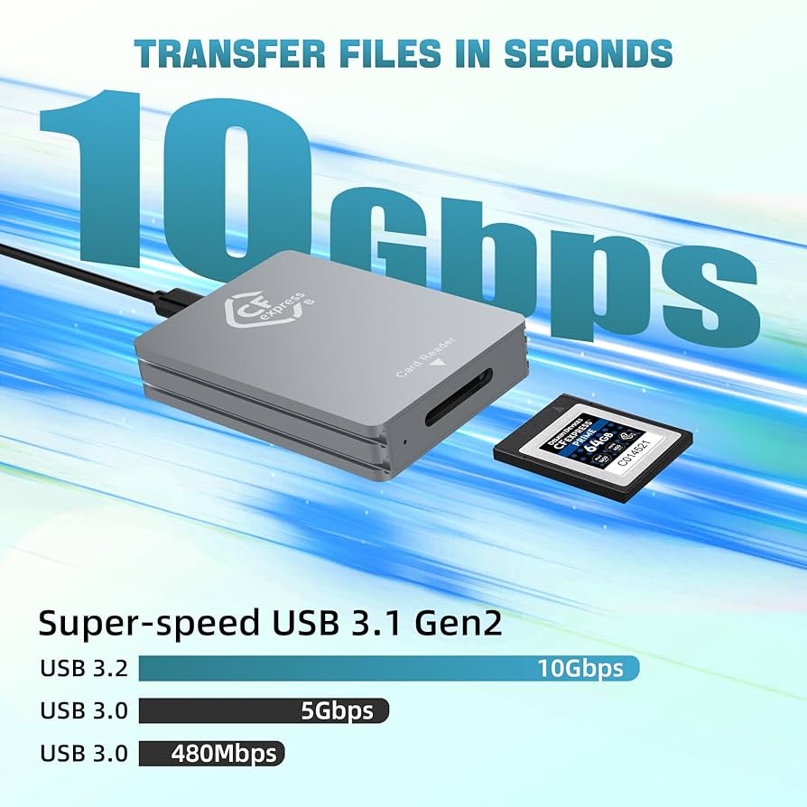 easysurf100 CFexpress TypeB カード＆リーダー CFexpress