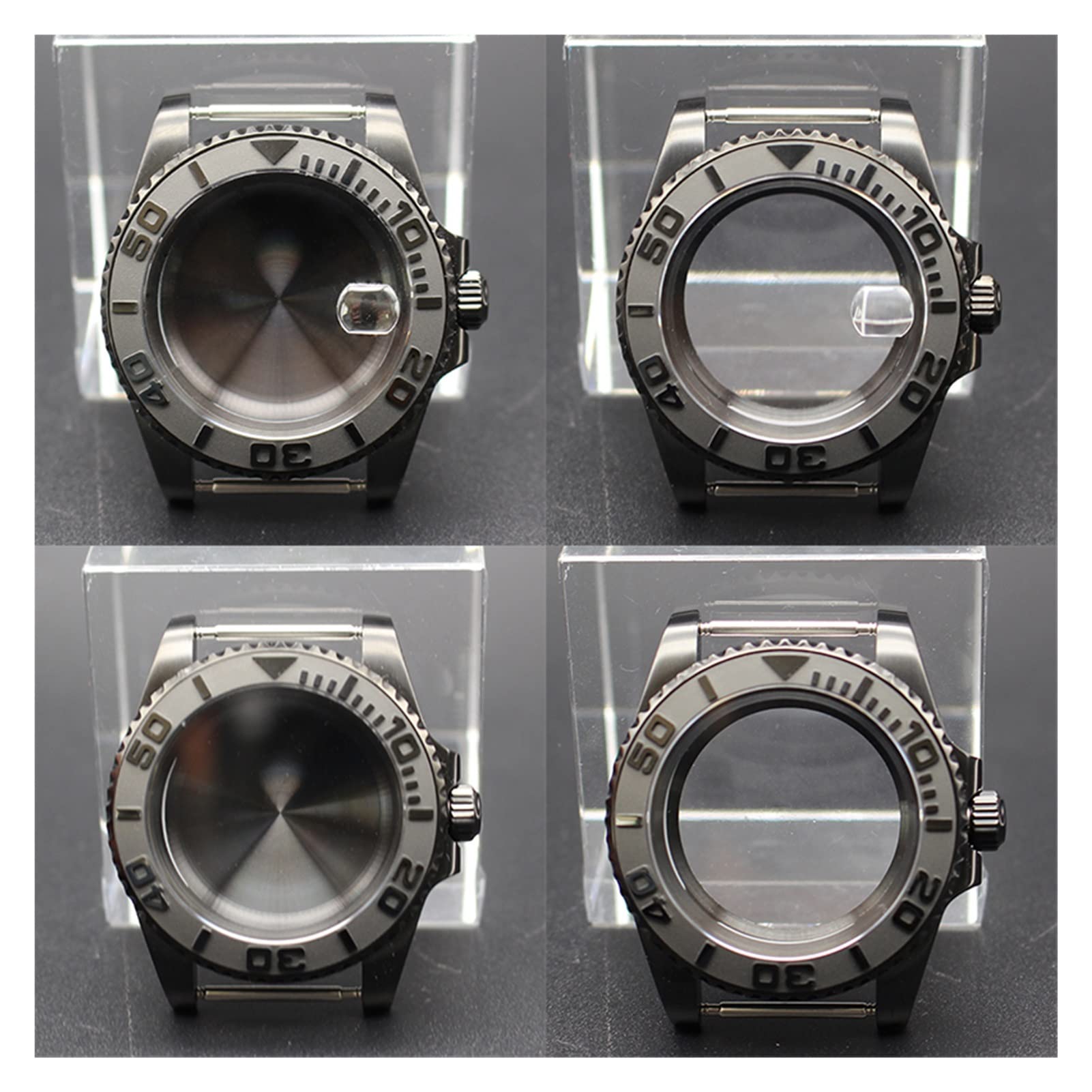 Lünetteneinsatz Für TAG Heuer Autavia 1163V Uhr – Schwarz, Aluminium, Ca. 39x33,5 Mm Lünetteneinsatz Für TAG Heuer Autavia 1163V Uhr – Schwarz, Aluminium, Ca. 39x33,5 Mm