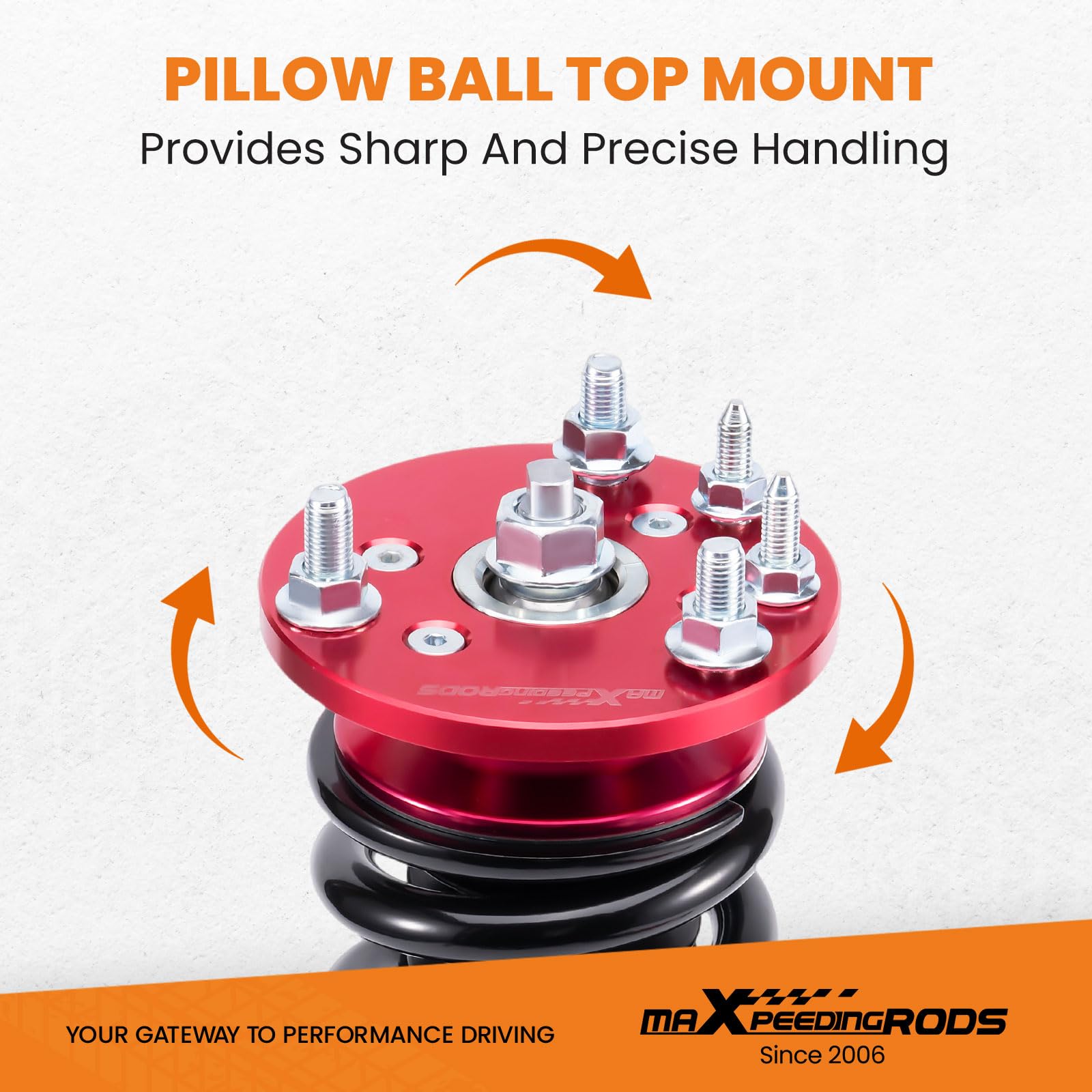 Amazon.com: maXpeedingrods Coilovers for Honda Accord Sedan CL7