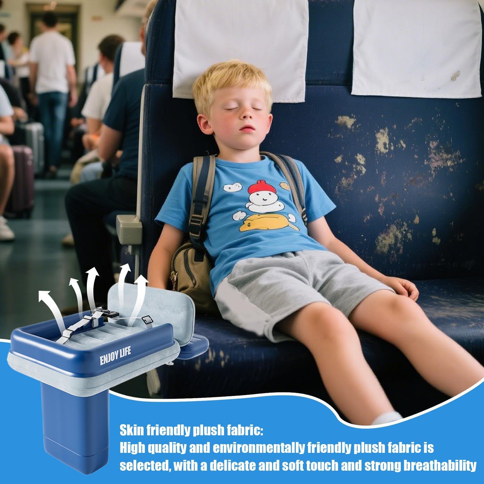 Générique Little Plane Bed Portable Doux Pliable
