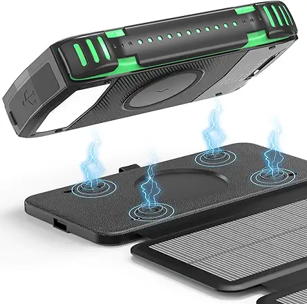 Authentic 20000mAh 2-in-1 Solar Charger Cell Phone -...