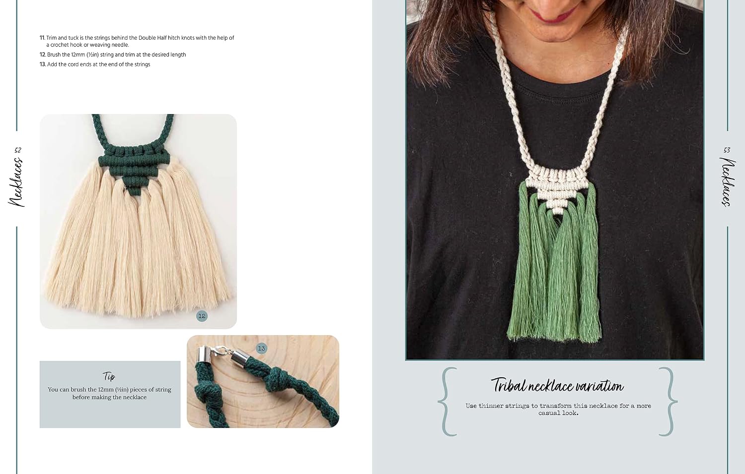Macramé Jewellery: 20 stylish modern projects using simple knots