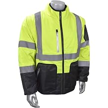 Radians SJ510-3ZGS Quilted Reversible Jacket with Zip-Off Sleeves
