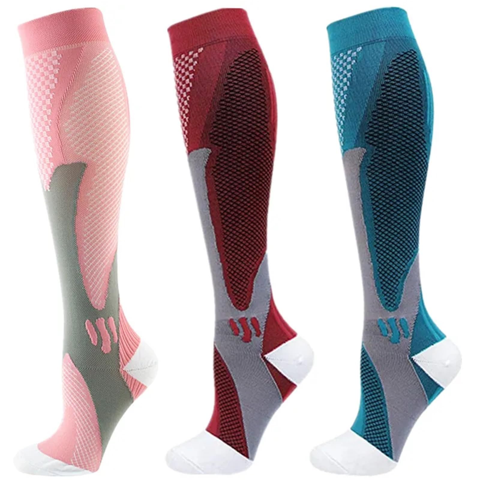 Varices médicales soulagées par ces chaussettes de compression 30 mmHg
