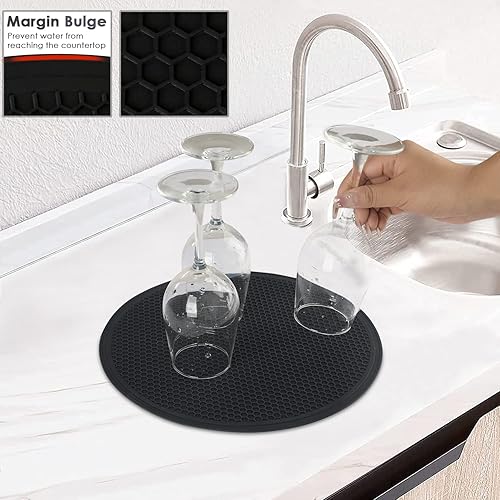 Vista 243 de Alfombrillas salvamanteles de silicona, soportes de silicona para ollas y sartenes calientes, tapetes resistentes al calor para mesas, encimeras