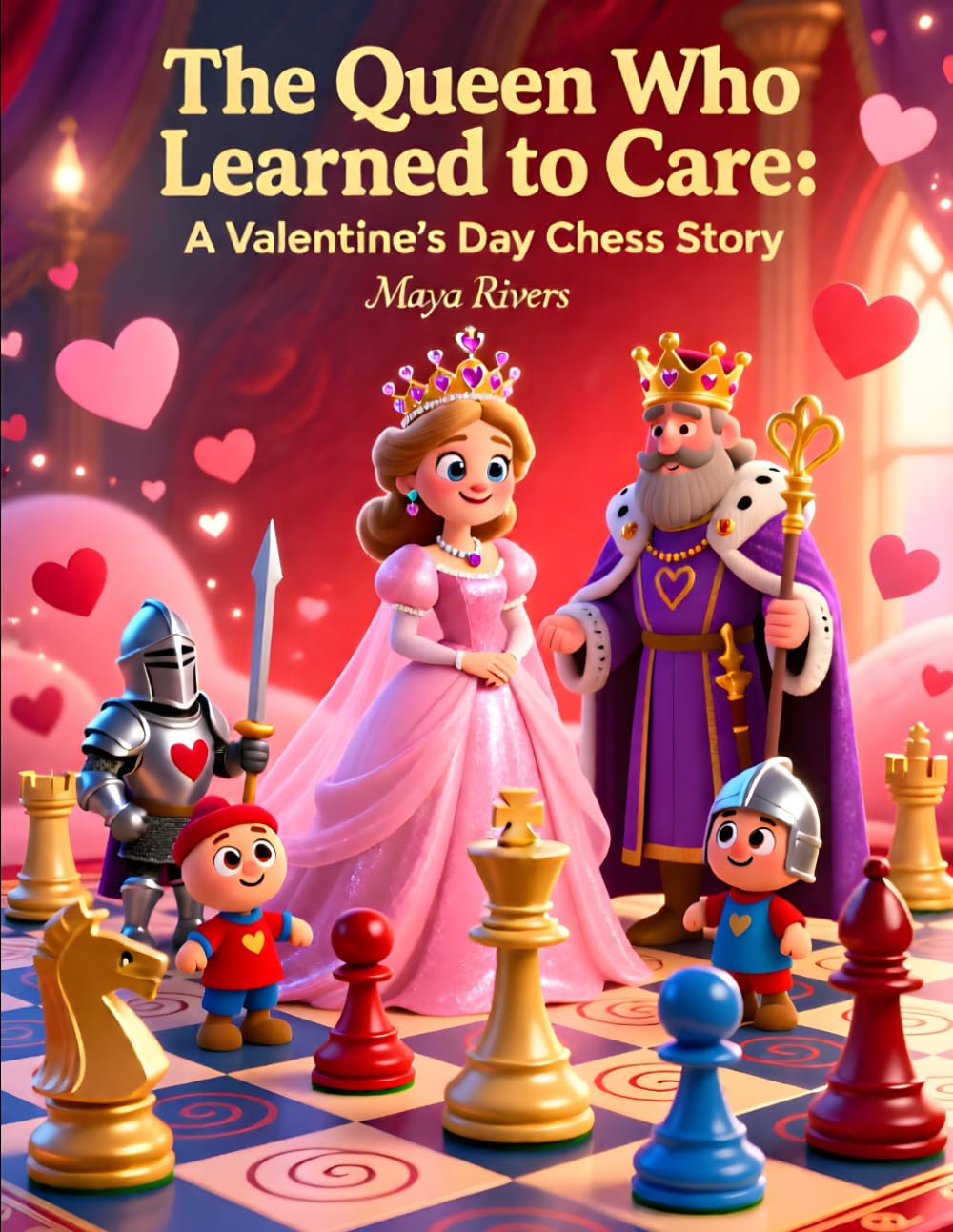 The Queen Who Learned to Care: A Valentine’s Day Chess Story for Kids About Kindness, Respect, and Everyone Belonging: A Heartwarming Children’s Moral ... and Life Lessons from the Chessboard