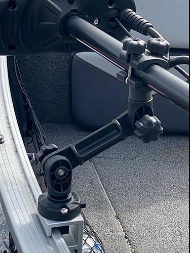 Miniatura 6 de Brocraft Soporte estabilizador de motor de arrastre para Alumacraft BarcoAlumacraft Track System Trolling Motor Stabilizer Mount