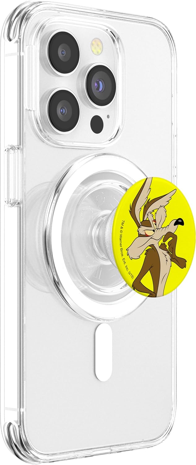 Looney Tunes Wile E Coyote PopSockets MagSafe PopGrip for iPhone
