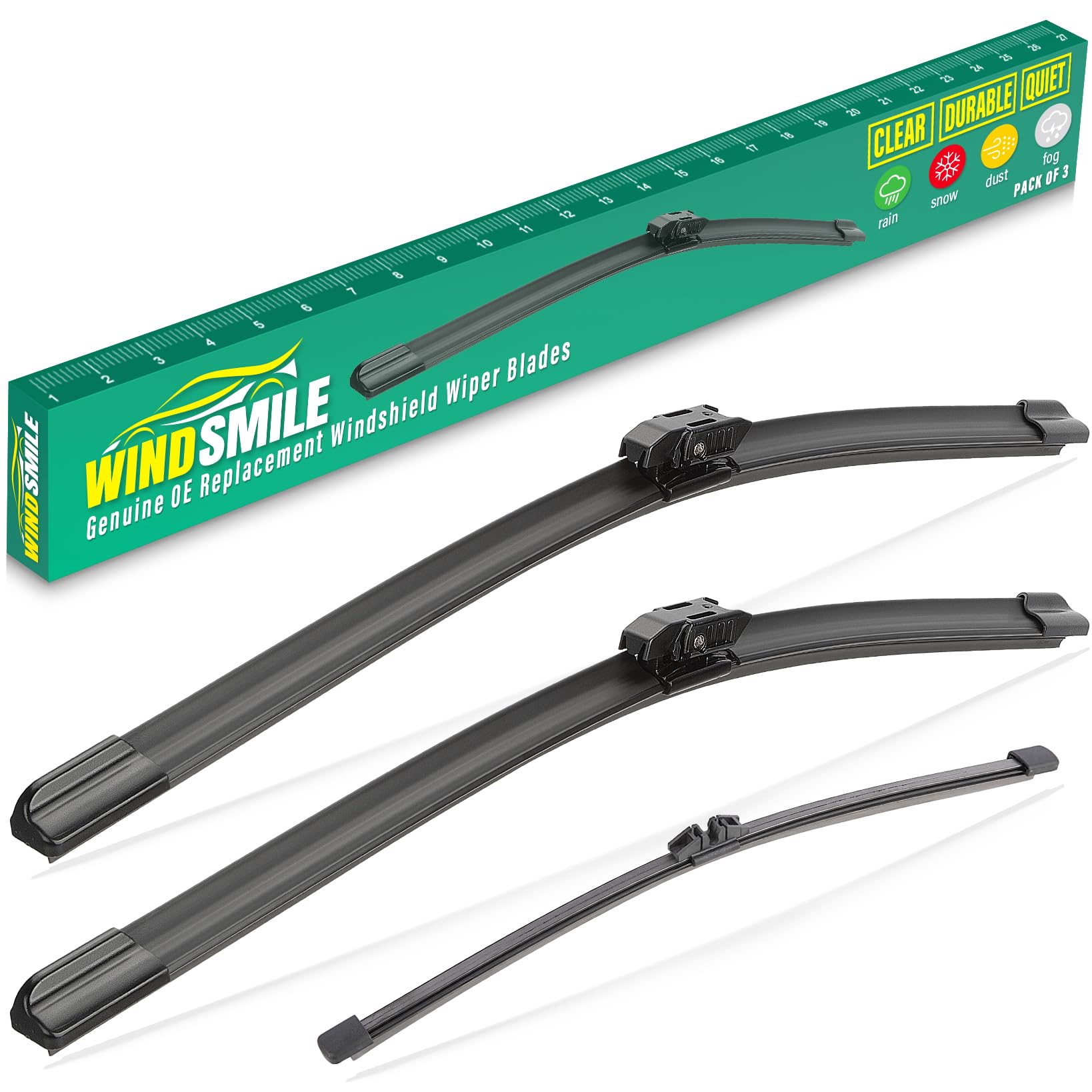 WINDSMILE Wiper Set for Mini Cooper Countryman