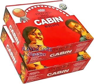 Generic Oxford Cabin Biscuits Nigeria 100g | hard plain and sweetened bi...