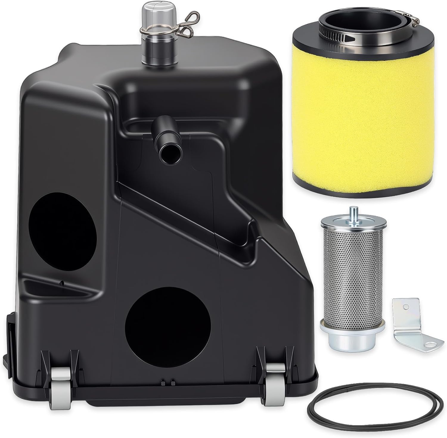 Air Filter Guide Box Cover Assembly Kit For Honda Recon Sportrax 250 TRX250 EX/X/TE/TM 2001-2024 17210-HM8-000