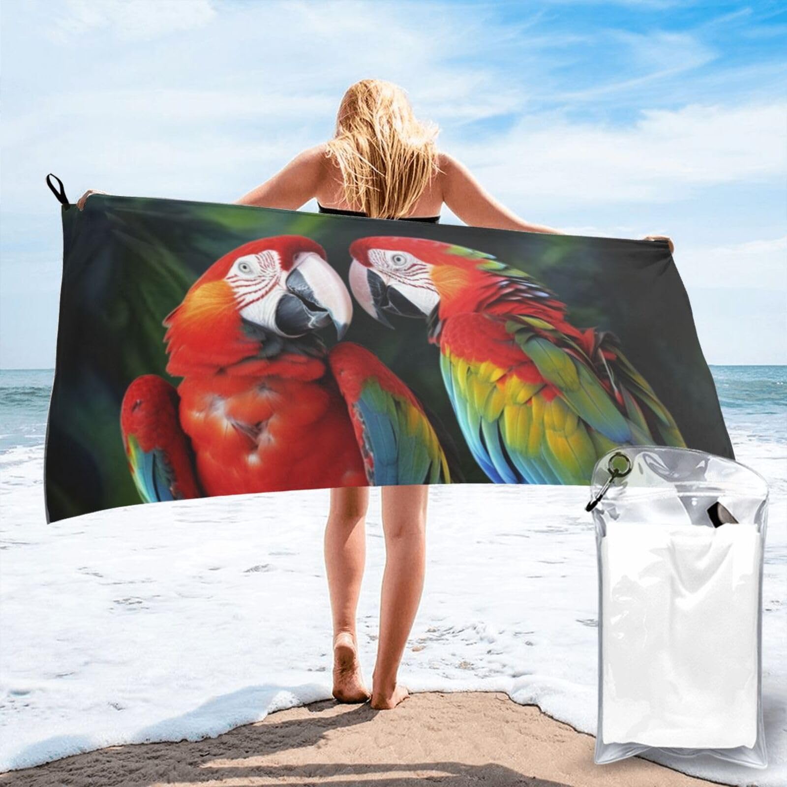 Serviette douce et compacte anti-encombrement pour la piscine et le sport