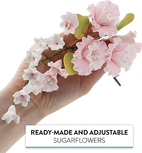 Miniatura 3 de Global Sugar Art Chef Alan Tetreault - Aerosol para pastel de azúcar y flores, color rosa, 1 unidad