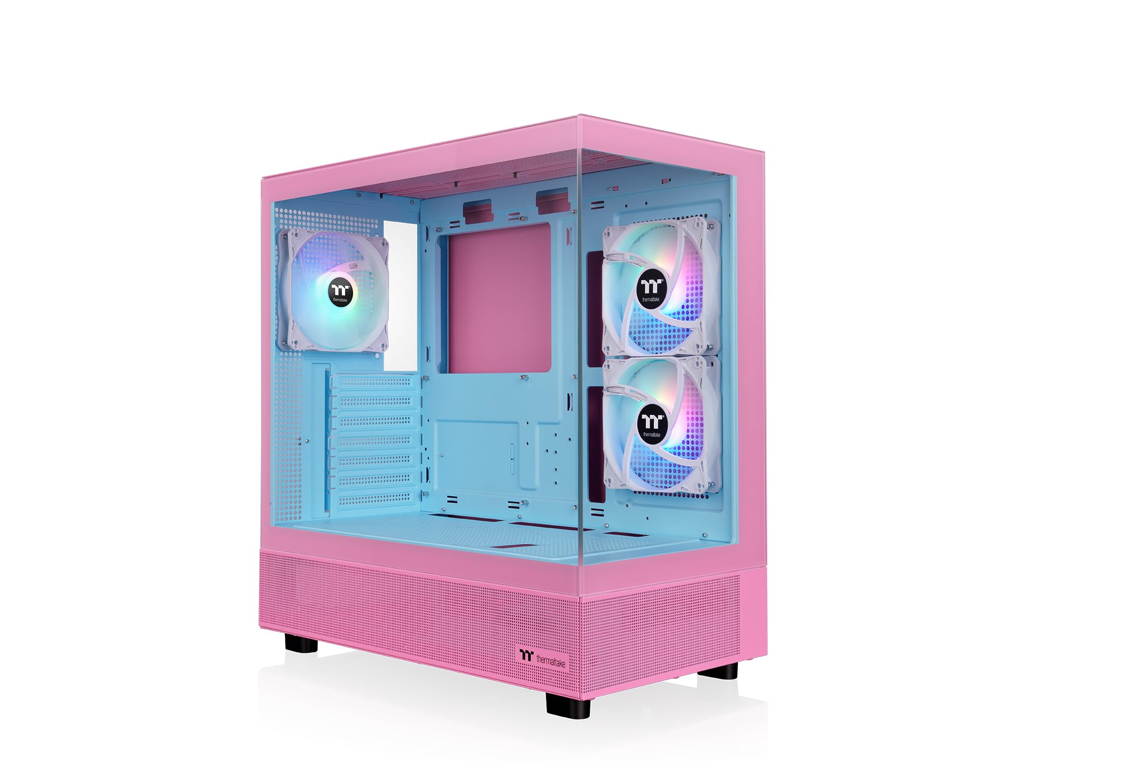 View 270 Plus TG ARGB | Mid Tower Chassis | Bubble Pink