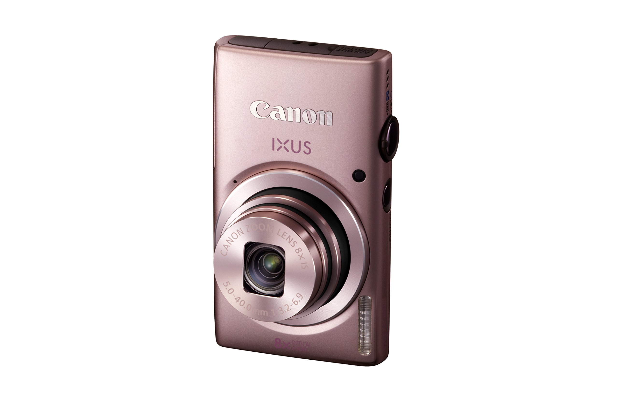 Canon IXUS 135 - Cámara compacta de 16 MP (Pantalla de 2.7", Zoom óptico 8X, estabilizador, vídeo Full HD), Rosa