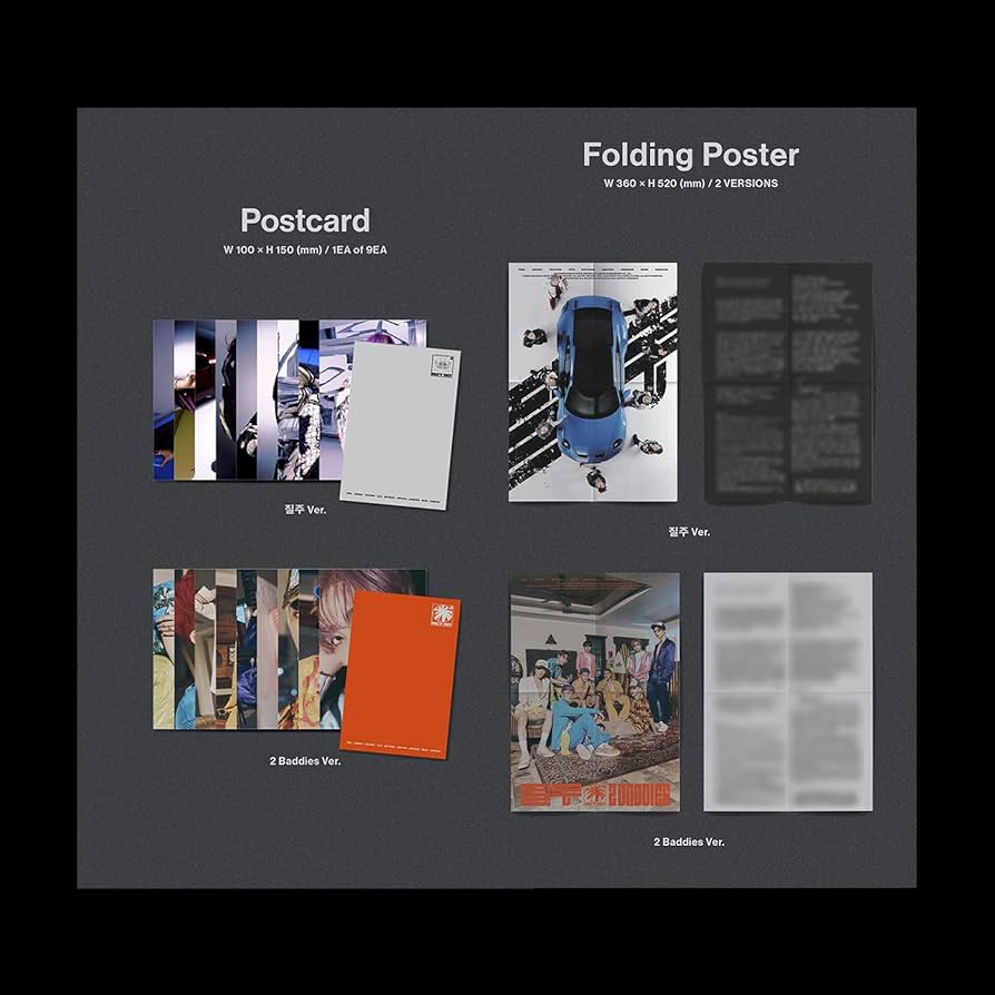 Amazon.com: MIUTRY NCT127 4th Album [2 BADDIES] (2 baddies