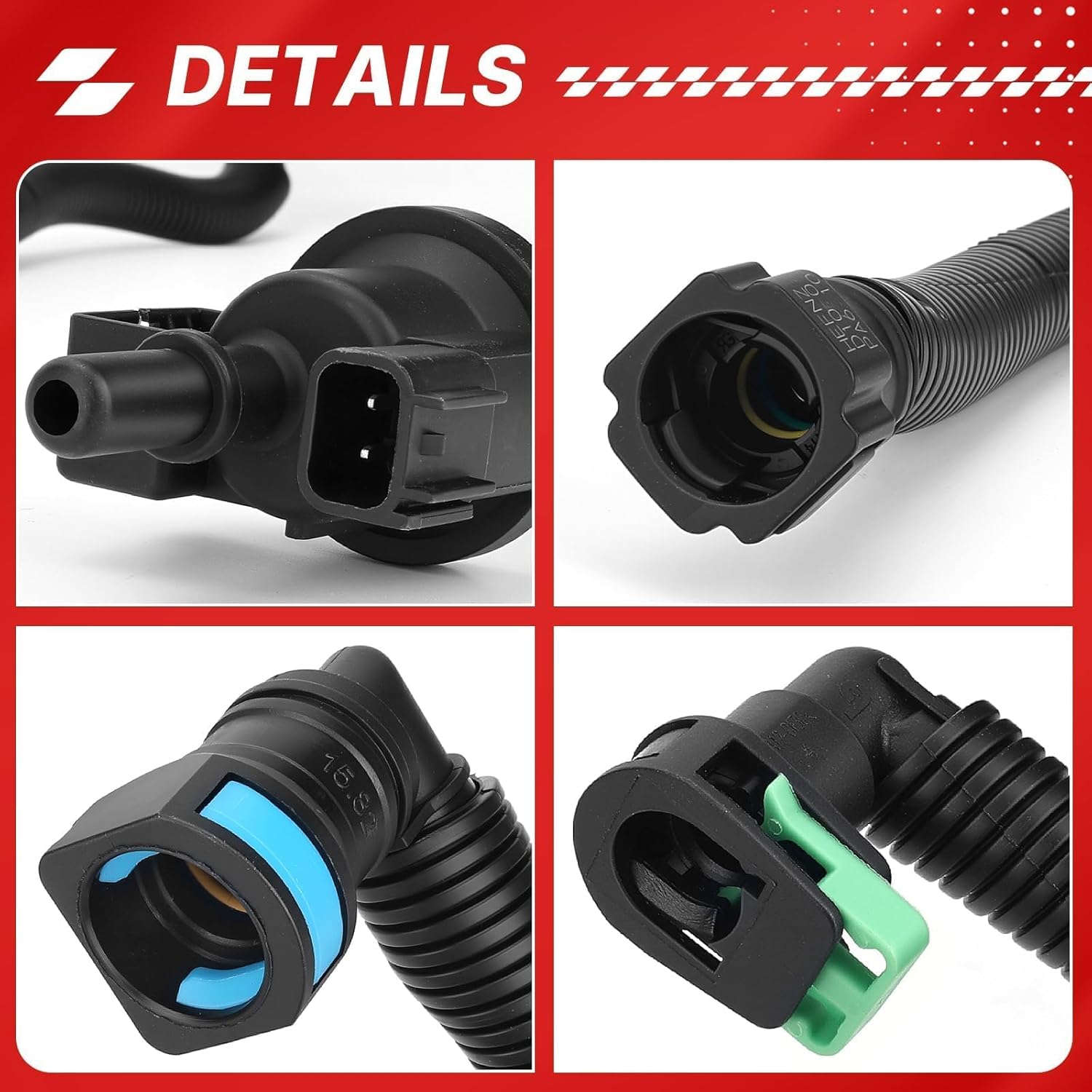 911-775 Vapor Canister Purge Valve for 2013-2016 Ford Fusion SE/Titanium 2.0L Turbo,2013-2016 Lincoln Lincoln MKZ base 2.0L Turbo,2015-2016 Lincoln MKZ Black Label 2.0L Turbo Replaces# DG9Z9D289A