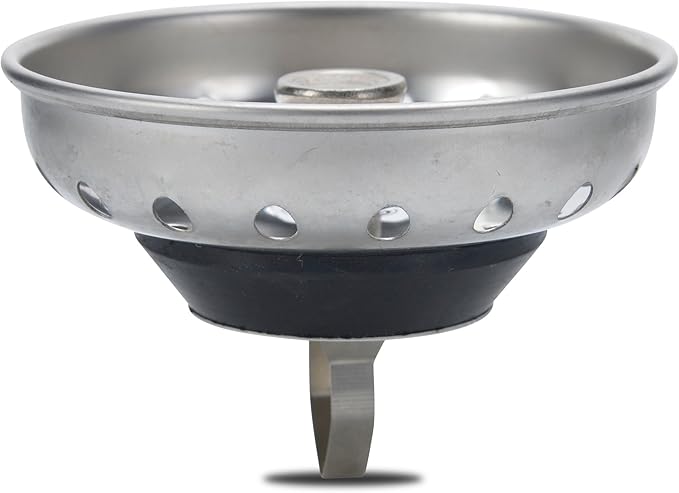 Colador y Tapón de Acero Inoxidable K&J para Fregadero miniatura 3