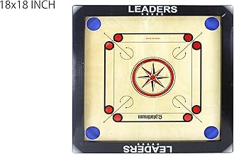 CARROM BOARD 18X18" W/COIN