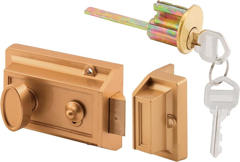 U 9967 7/8 in. Brass Plated Diecast Cam Lock, Single Pack | Yale Keyway