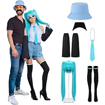 Unittype 2 Person Anime Cosplay Accessories Set for Couples