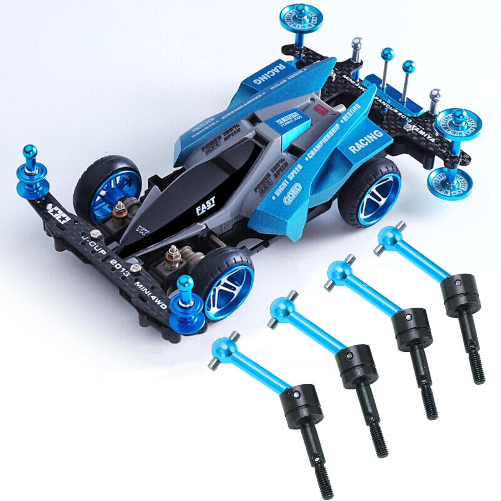TAMIYA TT-02B シャフトドライブ 4WD Amazon | タミヤTT02B パーツ タミヤ ユニバーサルシャフト 4本