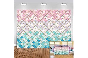 Alluring Mermaid Scales Backdrop: Capture Enchanting Memories