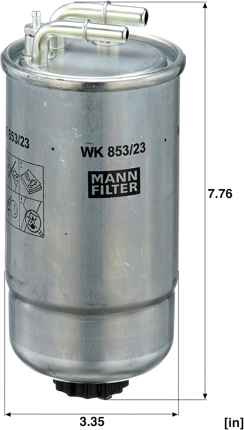 MANN-FILTER WK 853/23 Fuel filter – For Passenger Cars
