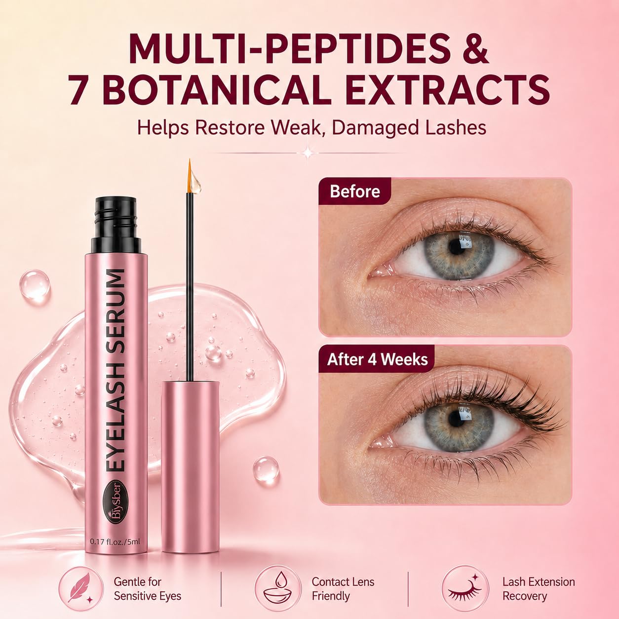 Longer, Fuller Lashes: Eyelash Growth Serum -2 Longer, Fuller Lashes: Eyelash Growth Serum -2