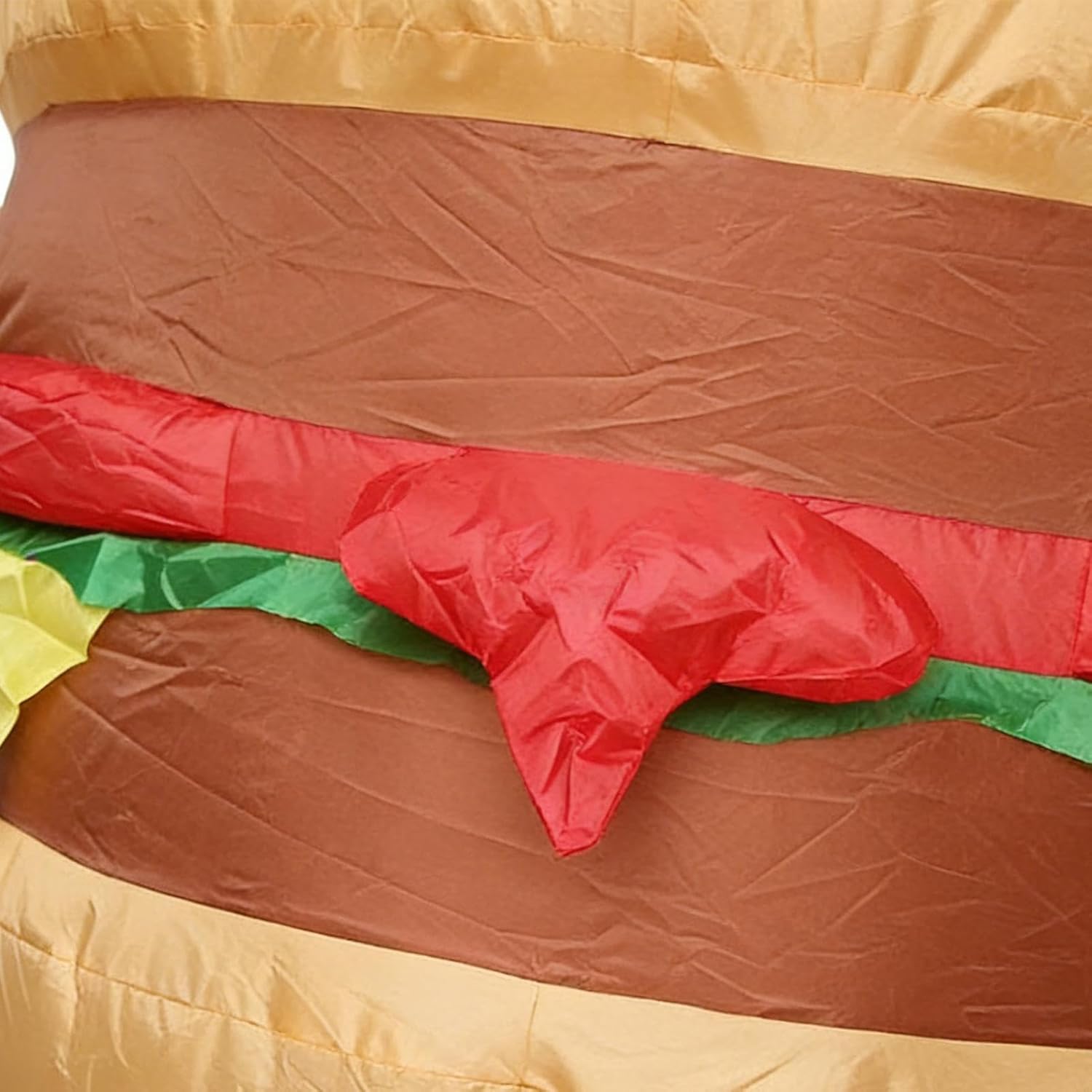 Inflatable Costume, Hamburger Lightweight Cosplay Accessories, Full Body Blow Up Fast Food Suits, for Women Men Party Easter Masquerades Stage Carnivals Events Holiday