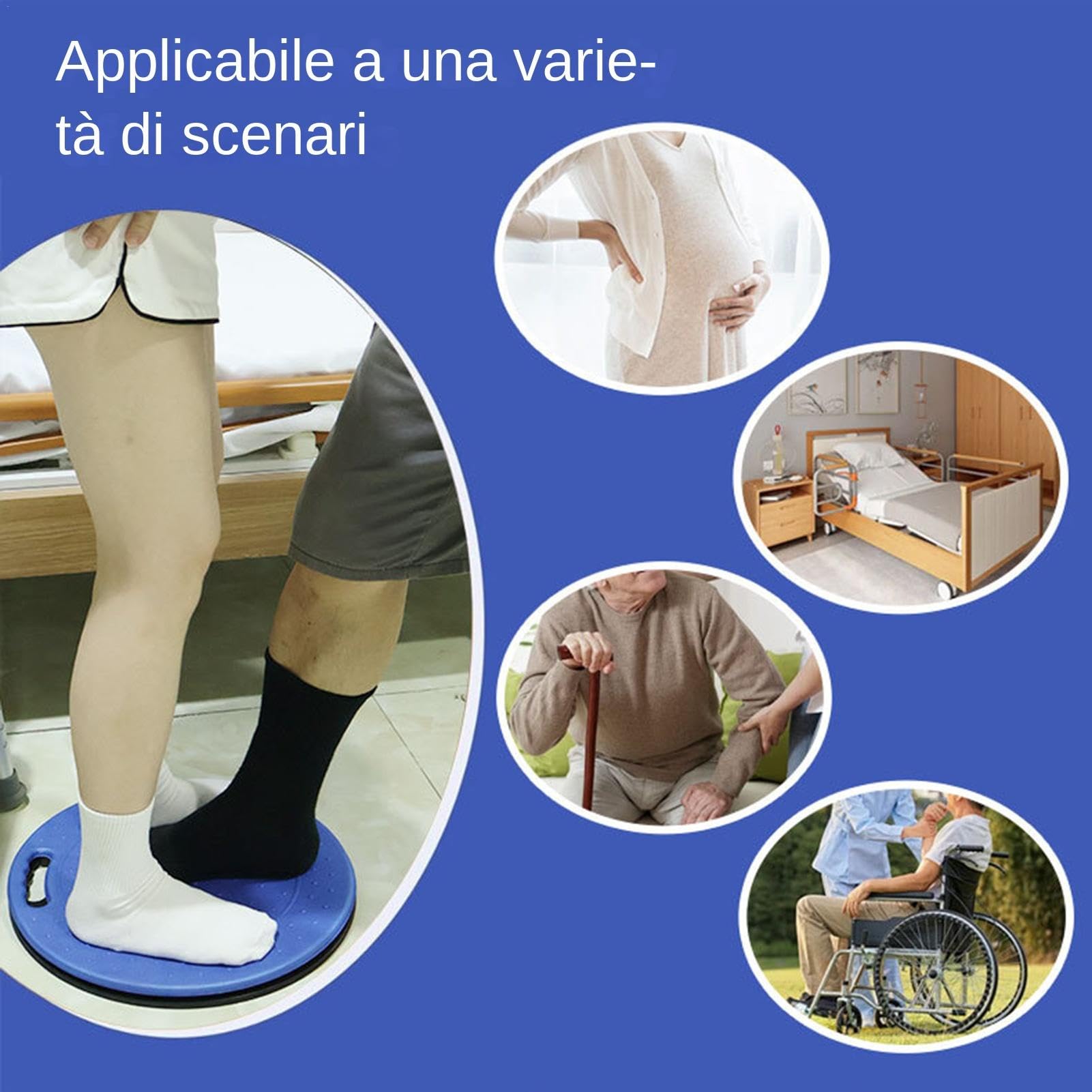 Tavole di trasferimento del letto: tavola di trasferimento per sedia rotelle, tavola rotante per balletto, piattaforma girevole per spostamento della cura del letto | Attrezzatura per tavola da alle