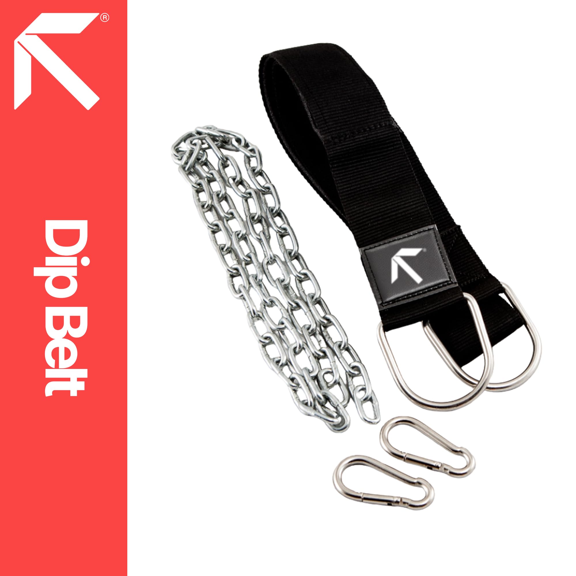 87x17 Cm Dipriem Met Heupbescherming En Ketting – Gewichtsriem Voor Pull-ups En Krachttraining