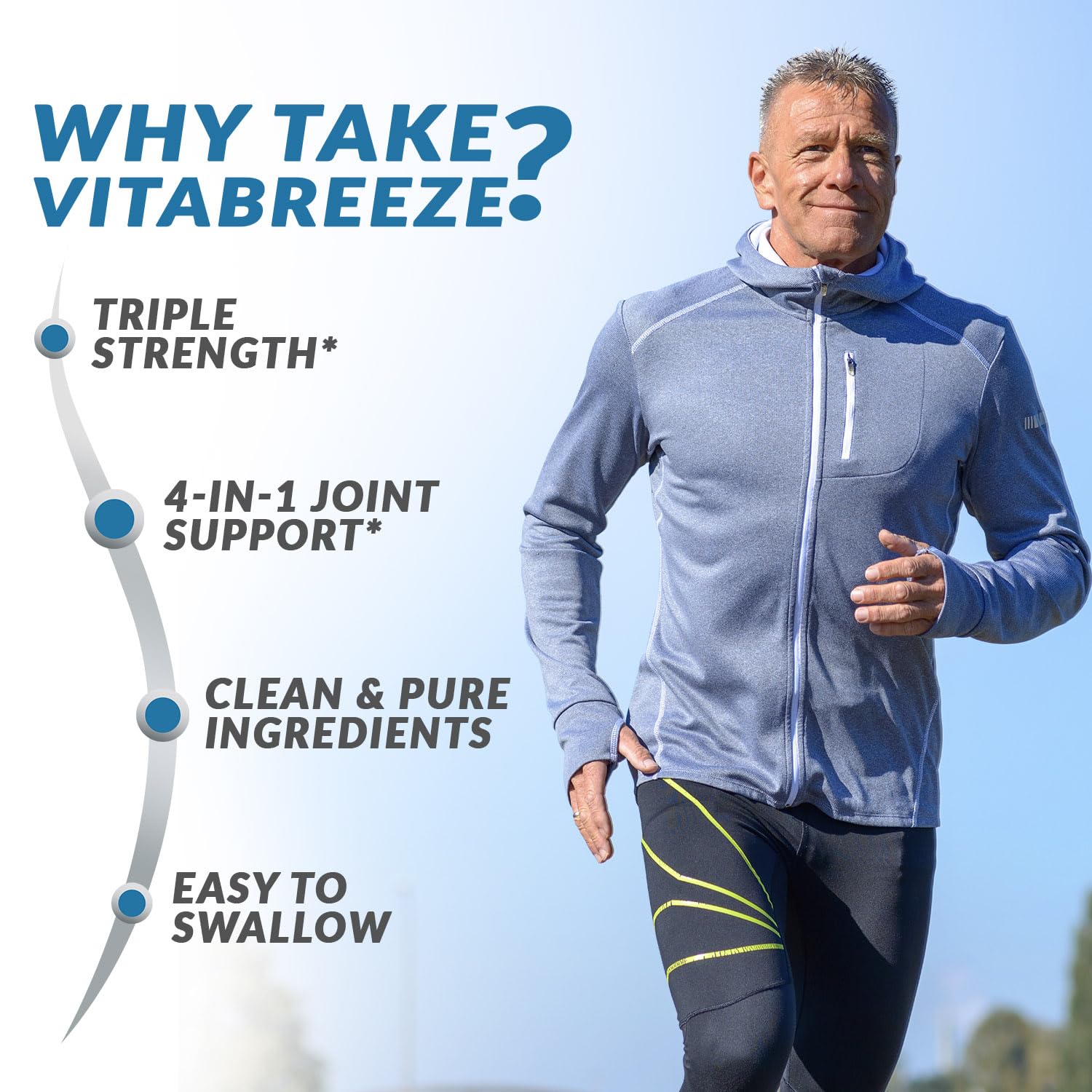 VitaBreeze Glucosamine Chondroitin MSM & Turmeric Supplement, 248 Capsules — Amazon image 4
