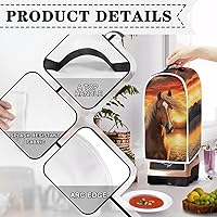 Vista 88 de doginthehole Hummingbird Blender Covers for Kitchen, Washable Appliance Covers Anti Fingerprint Stain Resistant Polyester Blender Dust Cover
